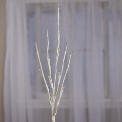 White LED Lighted Twig Branch