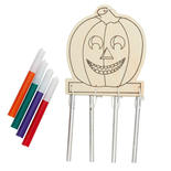 Color Your Own Pumpkin Wind Chime Kit