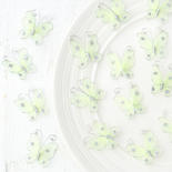 Bulk Green Nylon Artificial Butterflies