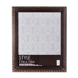 Black with Bronze Nailhead Picture Frame