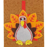 Felt Stitch Turkey Ornament Craft Kit