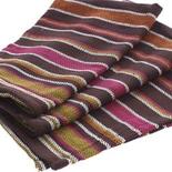 Brown Weave Striped Cloth Dish Towels