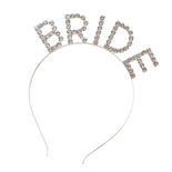 Silver Bride Headband