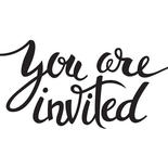 Darice "You are Invited" Embossing Folder