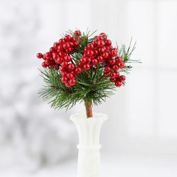 Artificial Pine and Berries Pick