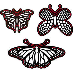 Butterflies Craft Die Cuts
