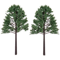Miniature Diorama Trees with Powder Leaves