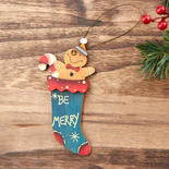"Be Merry" Christmas Stocking Ornament