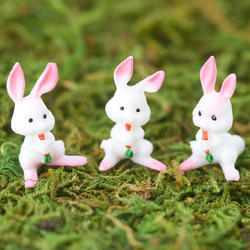 Set of Miniature Bunny Rabbits- True Vintage