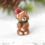 Miniature Christmas Bear- True Vintage
