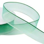 Green and Turquoise Ombre Organza Ribbon