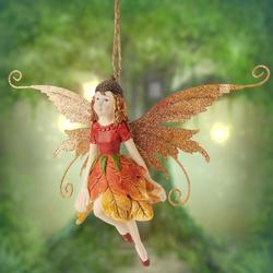 Sparkling Autumn Flying Fairy