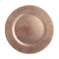 Champagne Gold Round Charger Plate