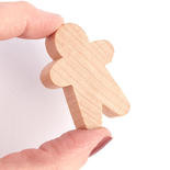 Unfinished Wood Gingerbread Man Cutout