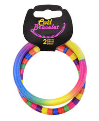 Rainbow Coil Bracelets