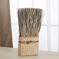 Large Natural Dried Grass Basket Topiary