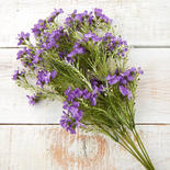 Purple Artificial Wax Flower Bush