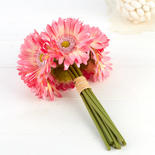 Pink Artificial Gerbera Daisy Bouquet