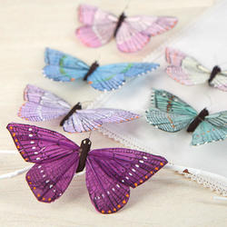 Pastel Artificial Butterflies