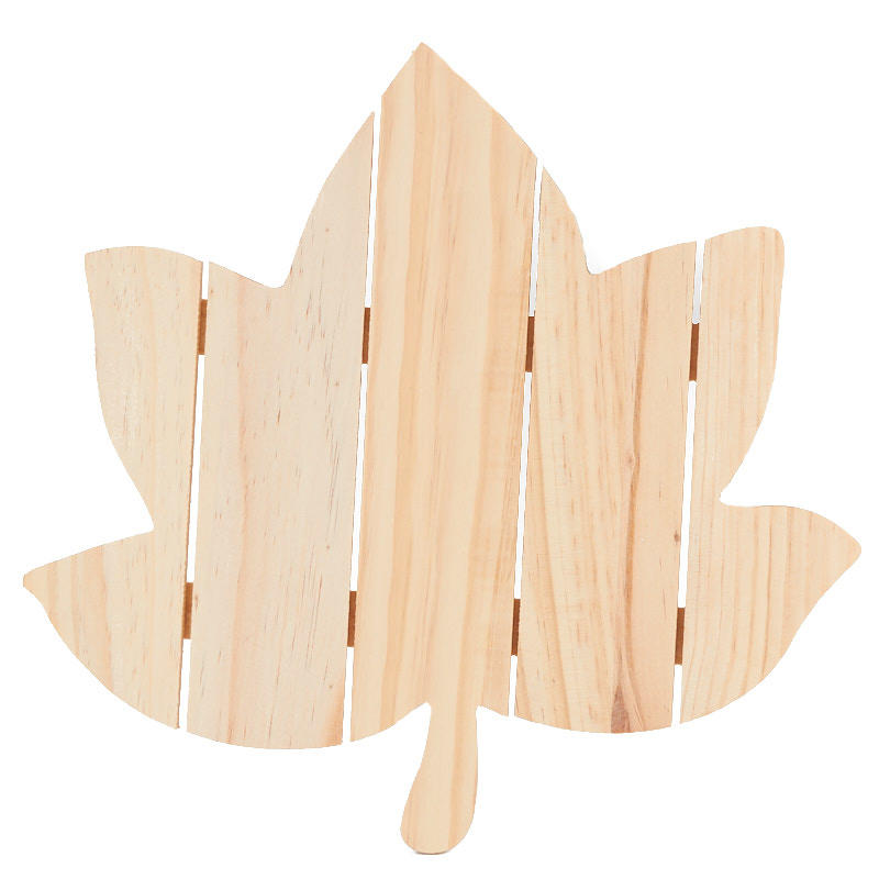 Unfinished Wood Pallet Maple Leaf Wall Hanger - Wooden ...