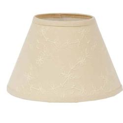Cream Candlewicking Lampshade