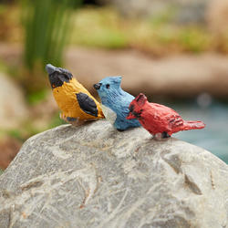 Dollhouse Miniature Songbirds Set