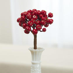 Red Artificial Winterberry Pick