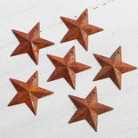 Miniature Rusty Tin Barn Stars