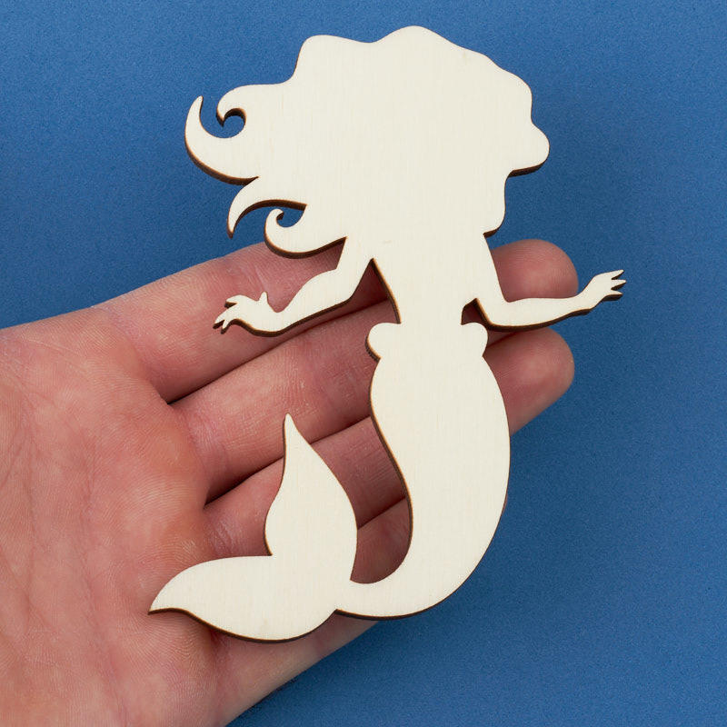 Printable Mermaid Cutout With Place To Add Picture