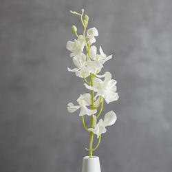 White Artificial Orchid Spray