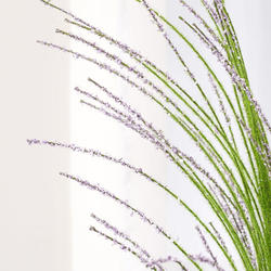Lavender Artificial Ornamental Grass Spray