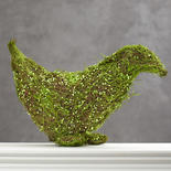 Moss Duck Topiary Figurine