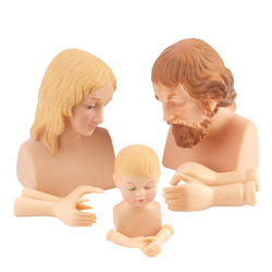Vinyl Nativity Doll Hands and Head Set Kit