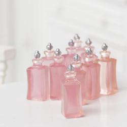 Dollhouse Miniature Fancy Lavender Soap Bottles