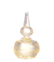 Dollhouse Miniature Yellow Vanity Bottles