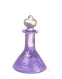 Dollhouse Miniature Purple Bath Oil Bottles