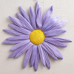 Lavender Paper Twist Display Daisy