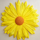 Large Craft Paper Yellow Display Daisy