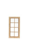 Dollhouse Miniature Wooden Window
