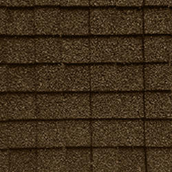 Dollhouse Miniature Brown Architectural Asphalt Roofing Shingles