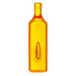 Dollhouse Miniature Orange Liquor Bottles