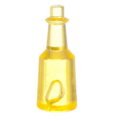 Dollhouse Miniature Yellow Cooking Oil Bottles