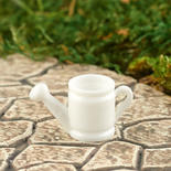 Miniature White Watering Can
