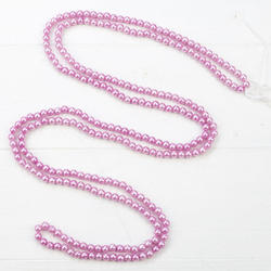 Purple Pearl String Beads