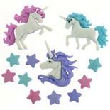 Dress It Up Magical Unicorns Buttons and Embellishments