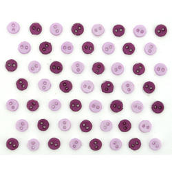 Dress It Up Micro Round Lavender Buttons