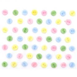 Dress It Up Micro Round Pastel Buttons