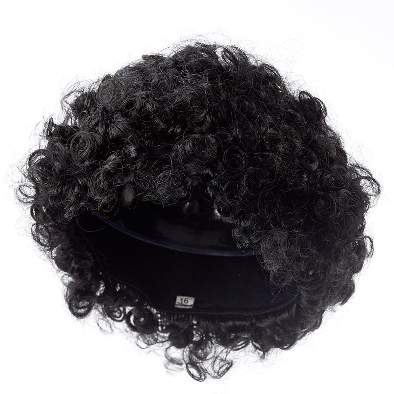 Antina's Black Curly Doll Wig - Doll Hair - Doll Supplies - Craft ...