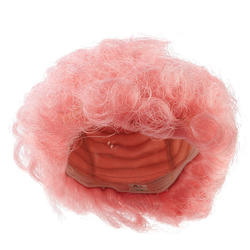Antina's Pink Curly Doll Wig