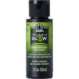 Extreme Green FolkArt Invisible Glow Acrylic Paint